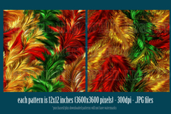 Christmas Patterns, Christmas Feathers Patterns, Holiday, s8 Product Image 3