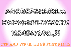 Christmas Festive Lights Handwriting Alphabet Lettering ABC Product Image 2