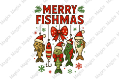 Christmas Fishing png Product Image 1