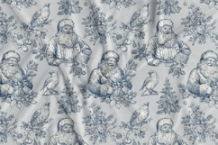 Christmas Toile Seamless Patterns Product Image 16
