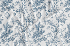 Christmas Toile Seamless Patterns Product Image 20