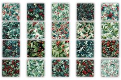 Christmas Foliage | Seamless Digital Paper JPG 12"x12" Product Image 2