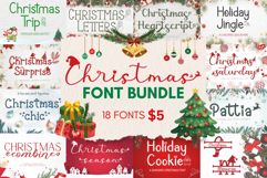 Best Collection - Christmas Font Bundle Product Image 1