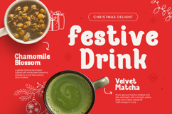 Christmas Font - Christmas Bakery Product Image 9