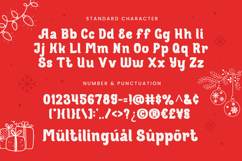 Christmas Font - Christmas Bakery Product Image 11