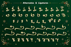 Christmas Font - Beloved Holiday Product Image 10