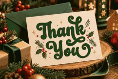 Christmas Font - Beloved Holiday Product Image 11