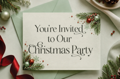 Christmas Font - Family Blessings Product Image 5