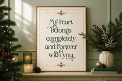 Christmas Font - Family Blessings Product Image 6