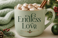Christmas Font - Family Blessings Product Image 7