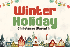 Golden Sleigh - Christmas Font Product Image 5