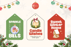 Golden Sleigh - Christmas Font Product Image 6