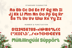 Golden Sleigh - Christmas Font Product Image 4