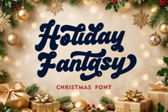 Holiday Fantasy - Christmas Font Product Image 1