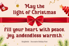 Sleighbells - Christmas Font Product Image 2