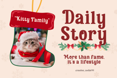 Sleighbells - Christmas Font Product Image 5