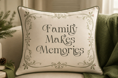 Christmas Font - Welcome Christmas Product Image 4