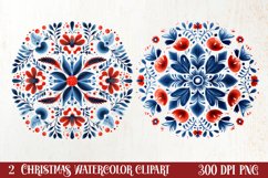 Christmas Fork Art Sublimation Clipart, Christmas Clipart Product Image 1