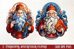 Christmas Fork Art Sublimation Clipart, Christmas Clipart Product Image 1