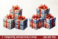 Christmas Fork Art Sublimation Clipart, Christmas Clipart Product Image 1