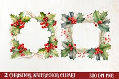 Christmas Frame Border Sublimation Bundle, Christmas Frame Product Image 1