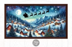 Christmas Frame TV art    