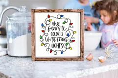My Favorite Color Is Christmas Lights SVG, Christmas SVG Product Image 4