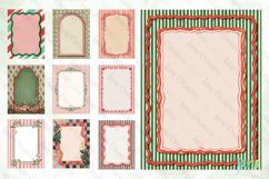 Christmas Frames PNG Clipart Bundle Product Image 2