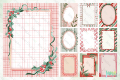Christmas Frames PNG Clipart Bundle Product Image 4