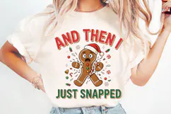 Christmas Funny Gingerbread PNG Designs Product Image 1