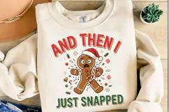 Christmas Funny Gingerbread PNG Designs Product Image 3