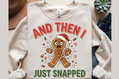 Christmas Funny Gingerbread PNG Designs Product Image 2