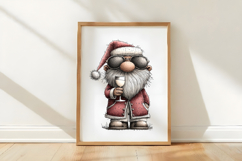 Christmas Funny Santa Clipart Product Image 3