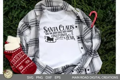 Santa Claus funny Christmas quote, Christmas humor, funny Christmas SVG 