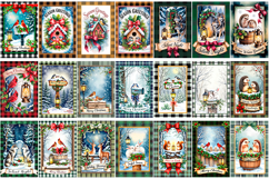 Christmas Garden flag bundle | Winter Holiday Yard Flag Product Image 2