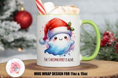 Christmas Mug Wrap For 11 oz and 15 oz, 3d Mug, Christmas Snowman Png