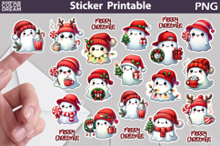 Christmas Sticker Bundle | Christmas Animals Sticker Product Image 10