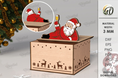 Christmas Gift Boxes Bundle laser Cut. Christmas SVG Product Image 2