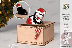 Christmas Gift Boxes Bundle laser Cut. Christmas SVG Product Image 7