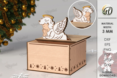Christmas Gift Boxes Bundle laser Cut. Christmas SVG Product Image 11
