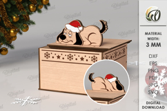 Christmas Gift Boxes Bundle laser Cut. Christmas SVG Product Image 12