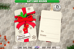 Christmas Gift Card Holder Laser Cut Bundle, Xmas Money Card Product Image 3