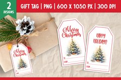 Merry Christmas Gift Tags Printable Templates Christmas Tre Product Image 1