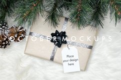 Gift Tag Mockup Christmas | Gift label Mockup Product Image 1