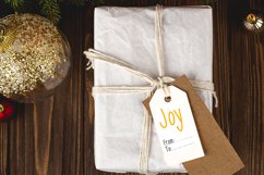 Christmas Tags Bundle | Print and Cut Gift Stickers Product Image 3