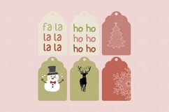 pastel theme christmas gift tag svg files with high resolution ready to print and cut for cricut and silhouette