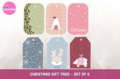 Christmas Gift Tags | Cute Animal &amp; Christmas Scene Gift Tag Product Image 1