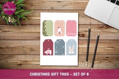 Christmas Gift Tags | Cute Animal &amp; Christmas Scene Gift Tag Product Image 2