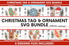 Christmas Gift Tags Ornament SVG Bundle