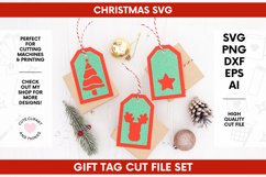 Christmas Gift Tags Ornament SVG Bundle